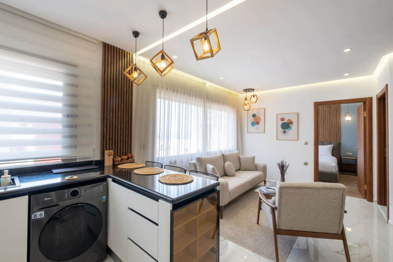 Partial Sea View Apartment Near Tangier Marina Bay