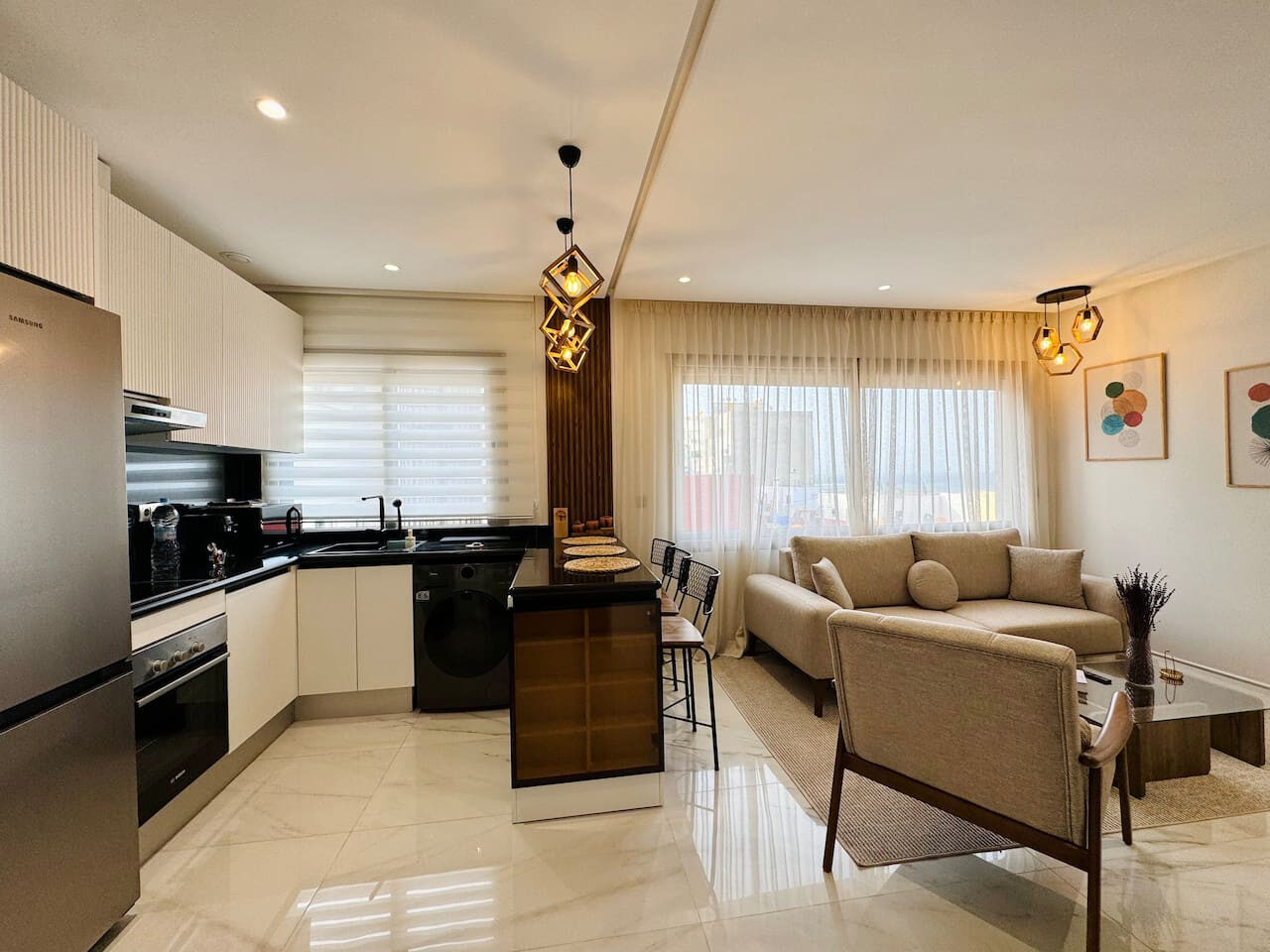 Partial Sea View Apartment Near Tangier Marina Bay