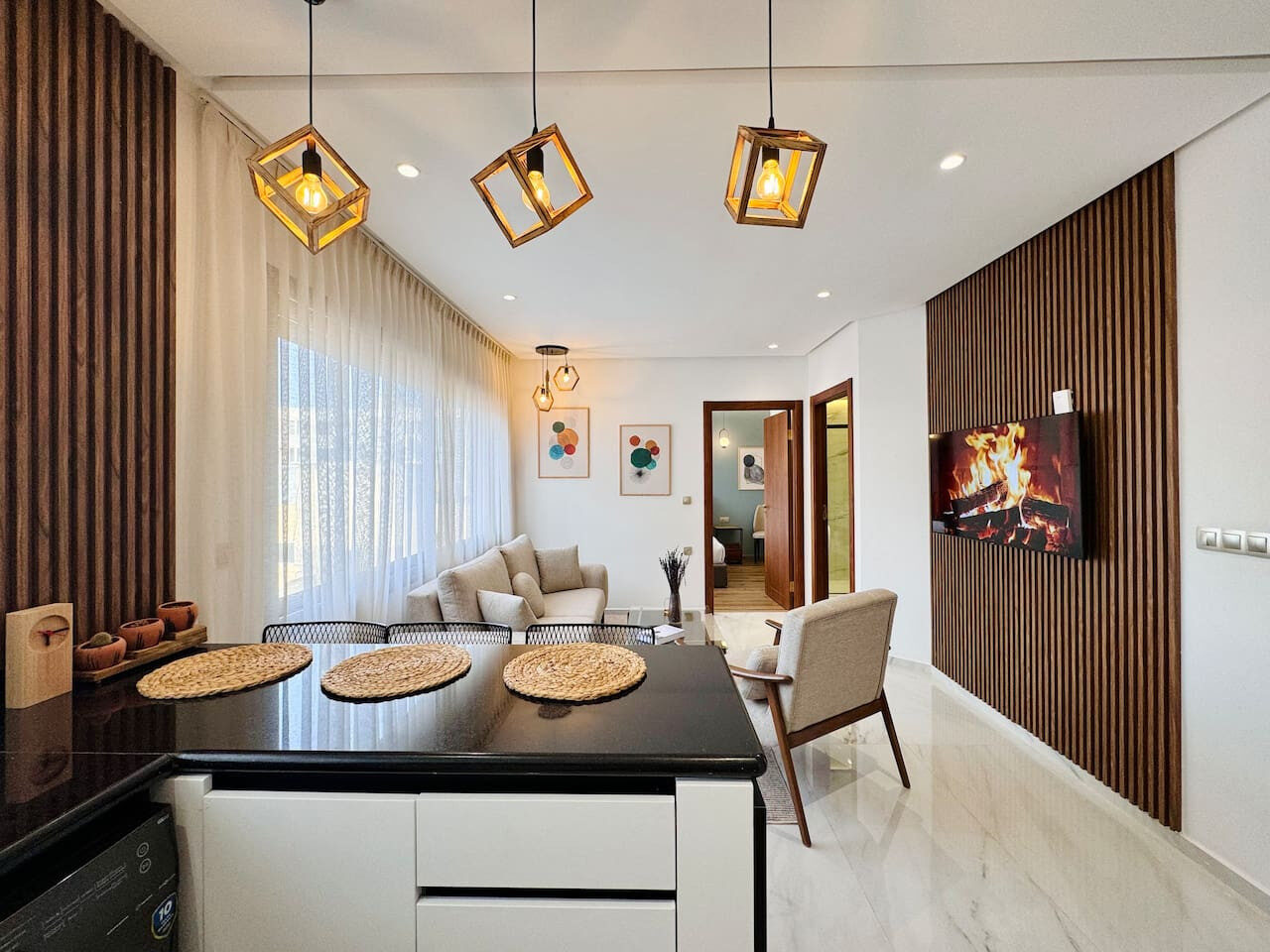 Partial Sea View Apartment Near Tangier Marina Bay