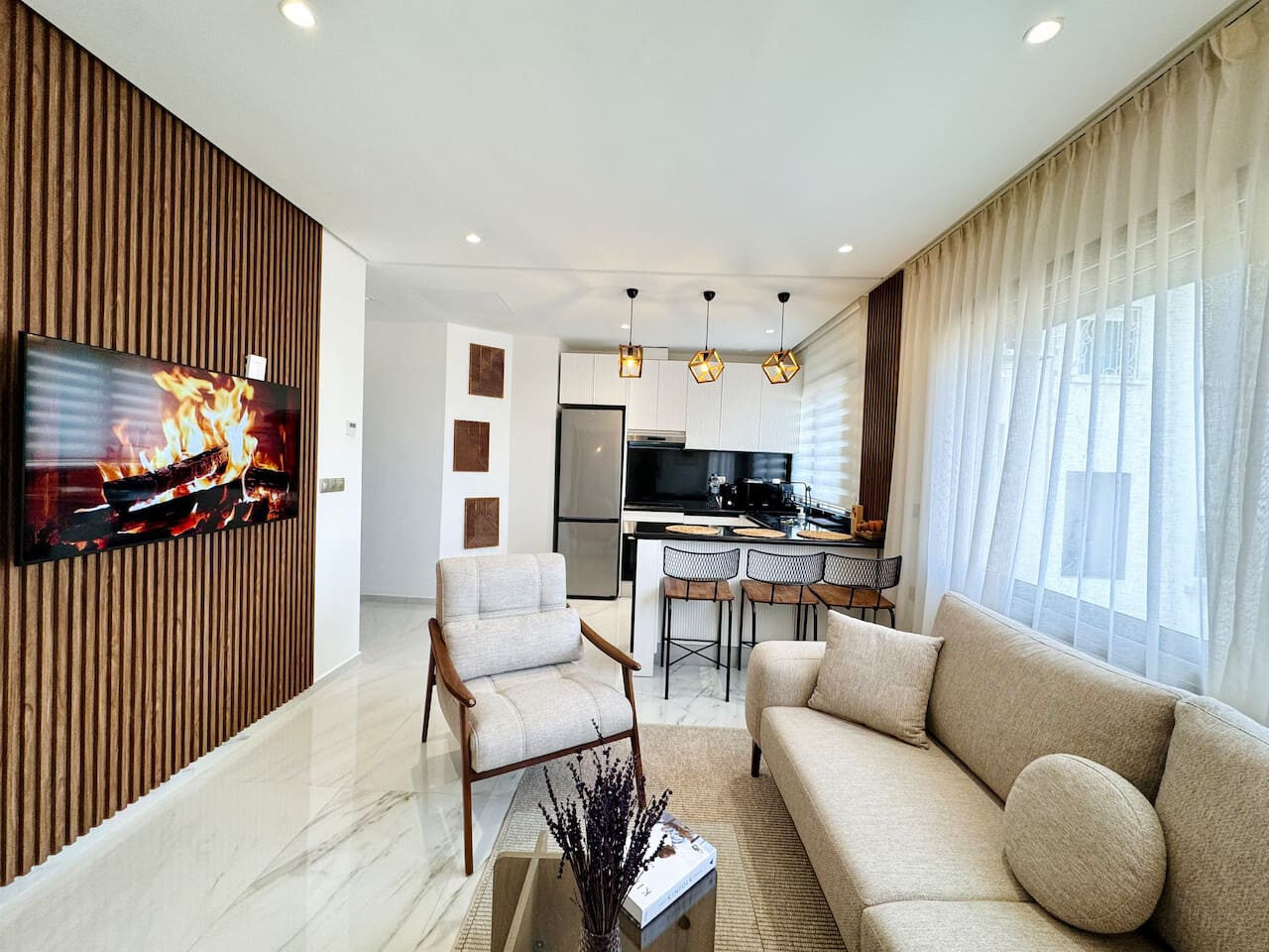Partial Sea View Apartment Near Tangier Marina Bay