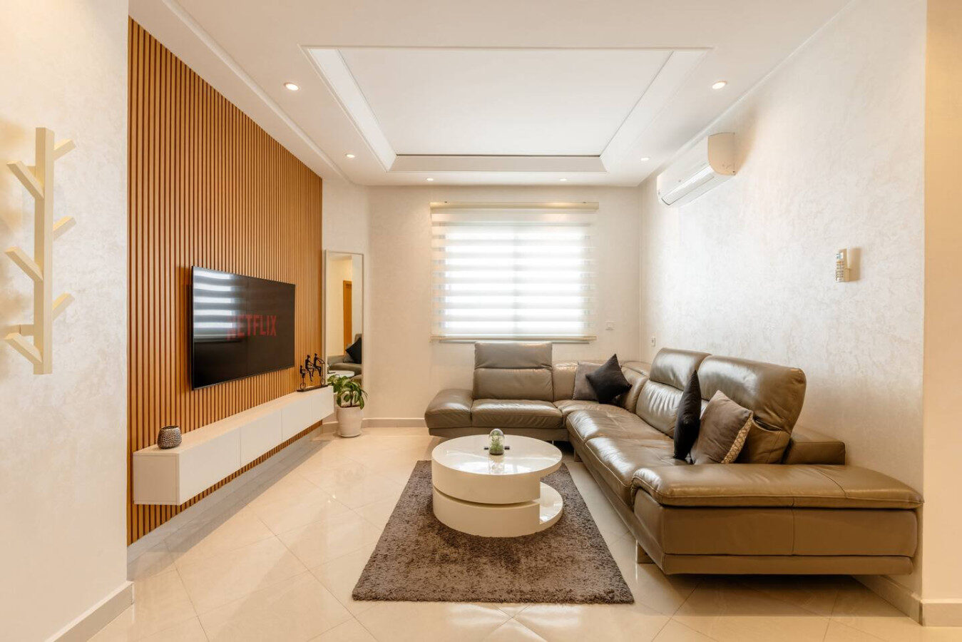 Splendide appartement lumineux de 2 chambres au centre de Tanger
