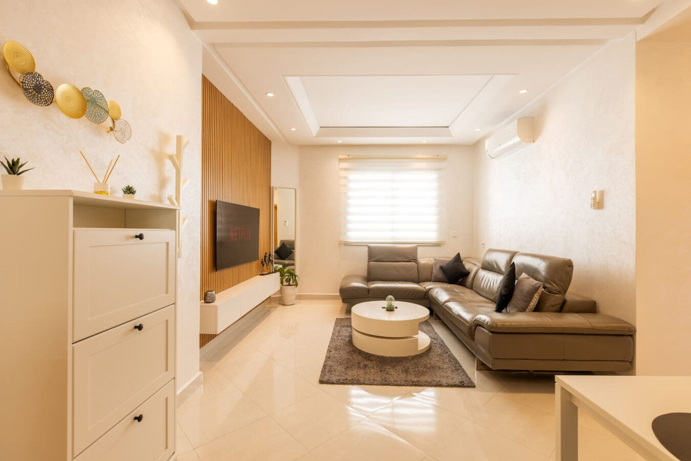 Splendid bright 2BR apartment in central Tangier