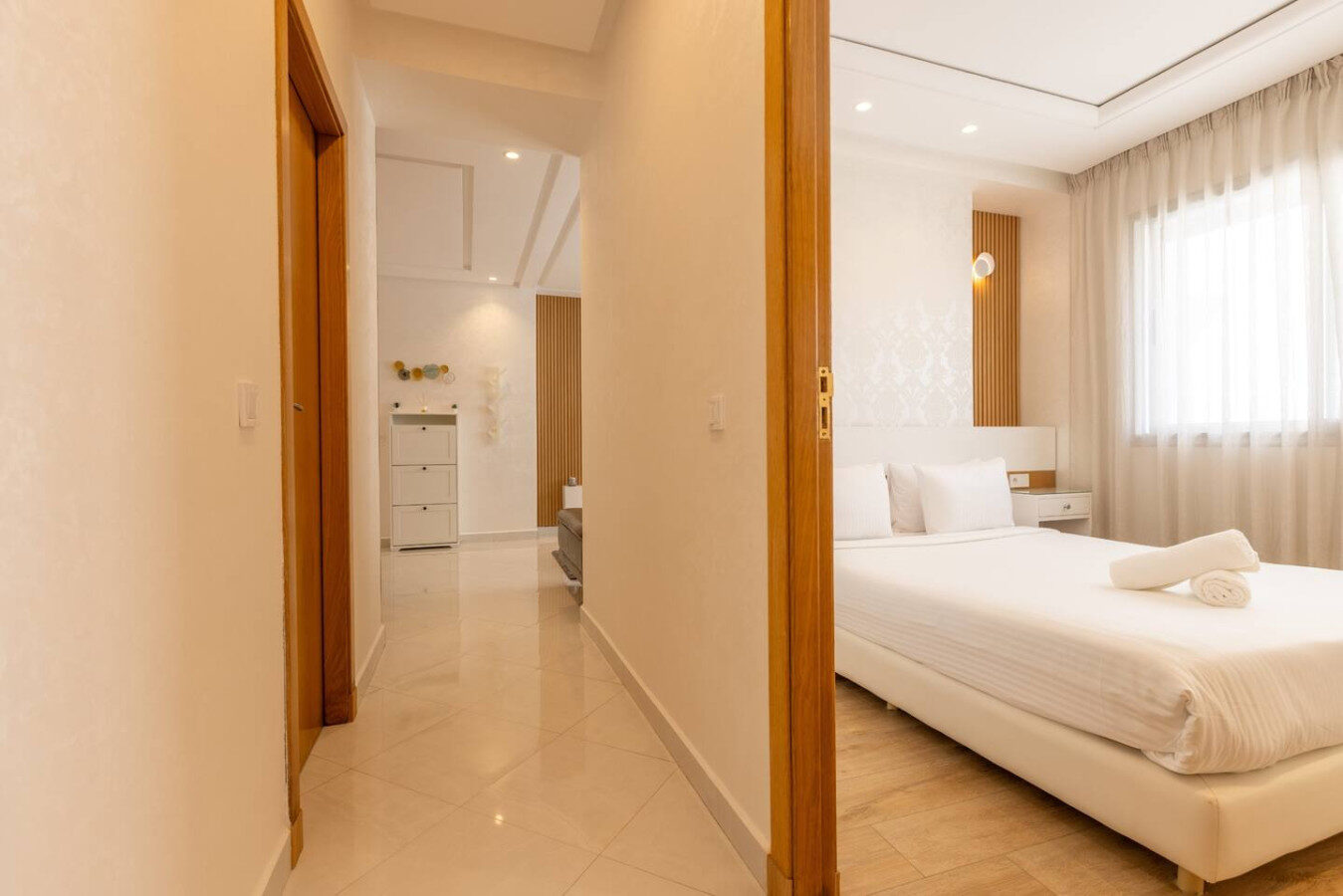 Splendid bright 2BR apartment in central Tangier