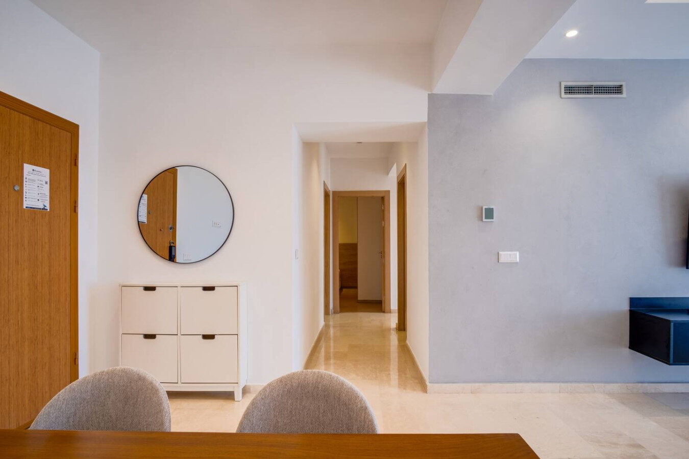 3-Bedroom Zen Apartment with Balcony in Tangier