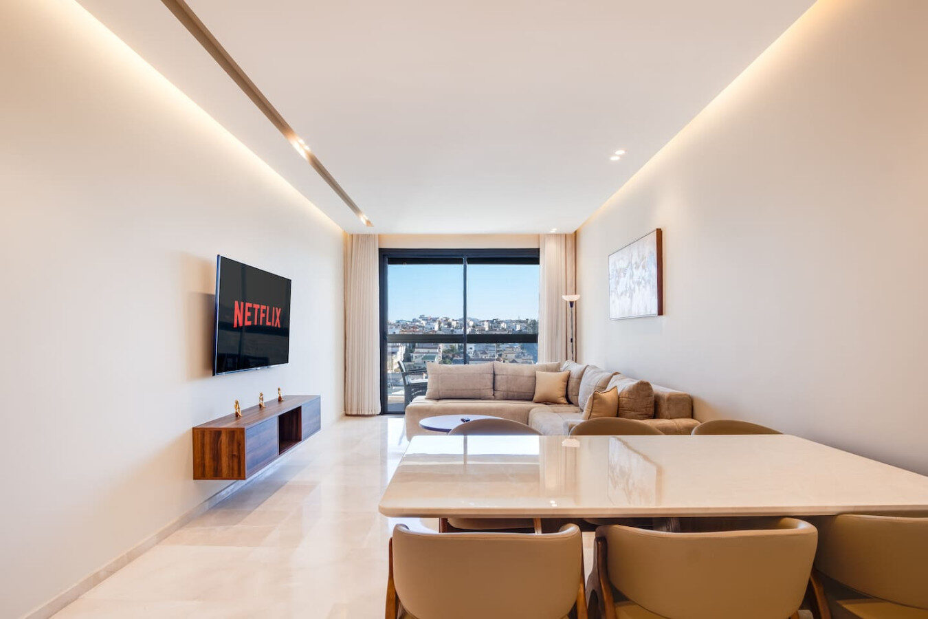 Elegant Two-Bedroom Garden View Apartment