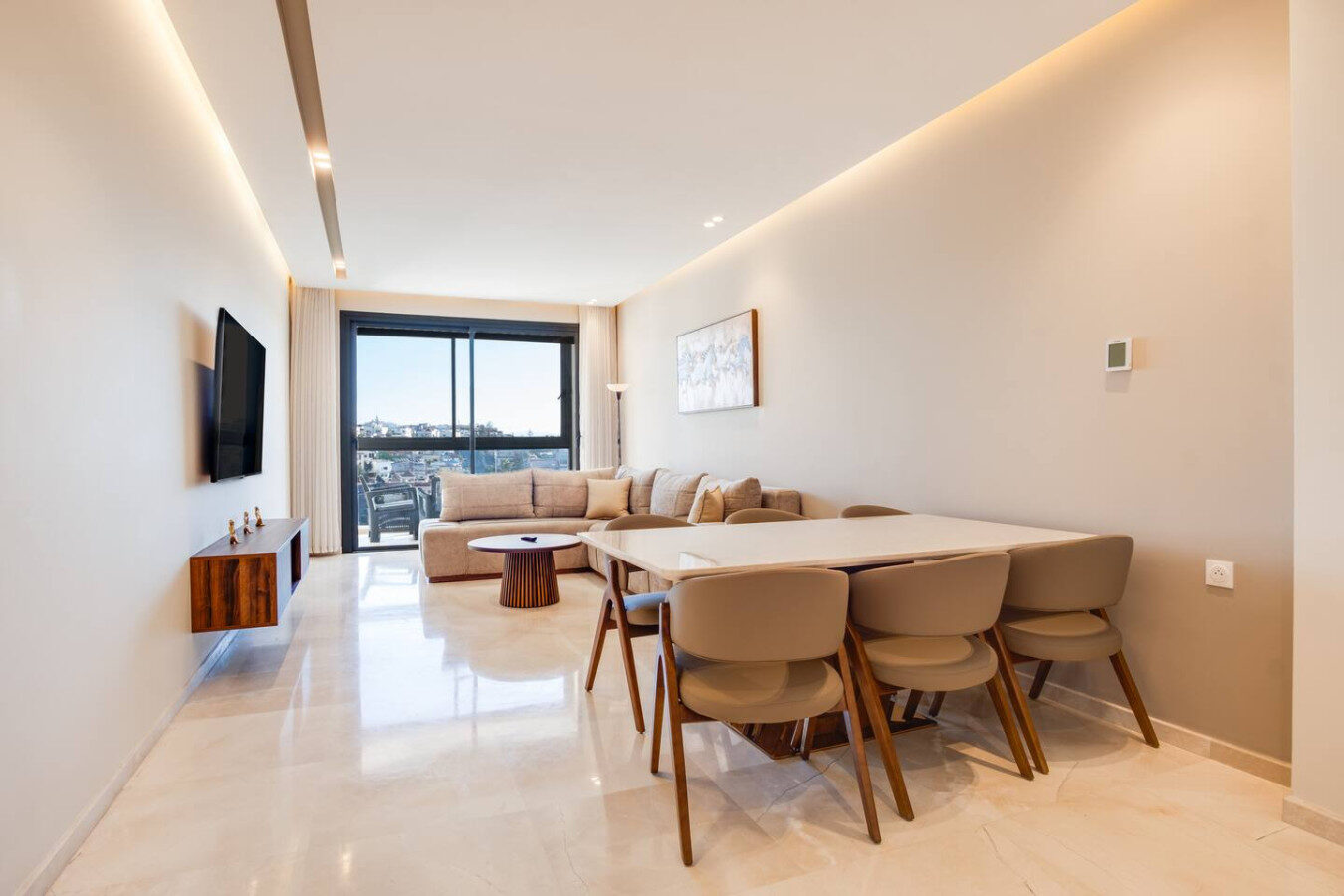 Elegant Two-Bedroom Garden View Apartment