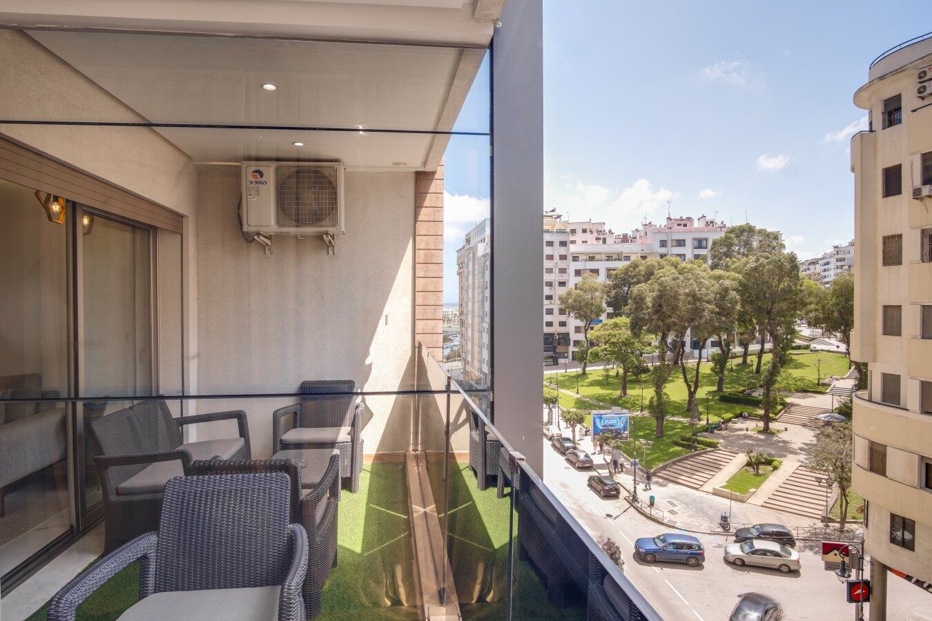 Appartement de luxe 2 chambres avec vue sur la marina à Tanger