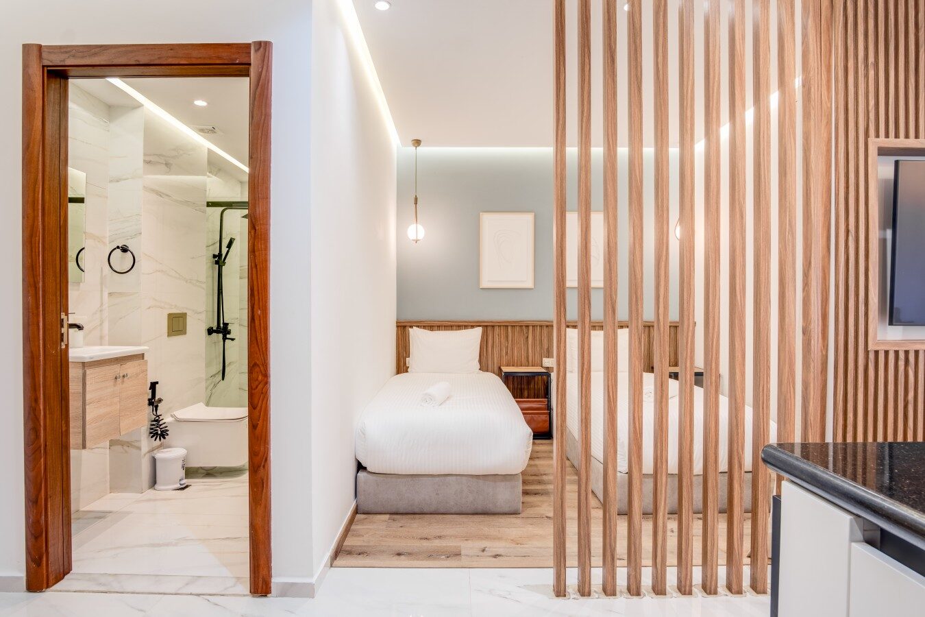 Appartement de luxe 2 chambres avec vue sur la marina à Tanger