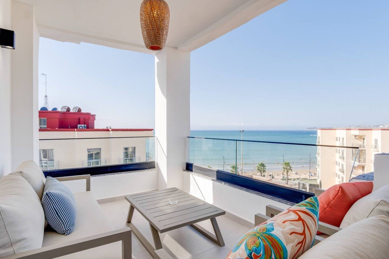 Seafront Malabata Apartment with Balcony View