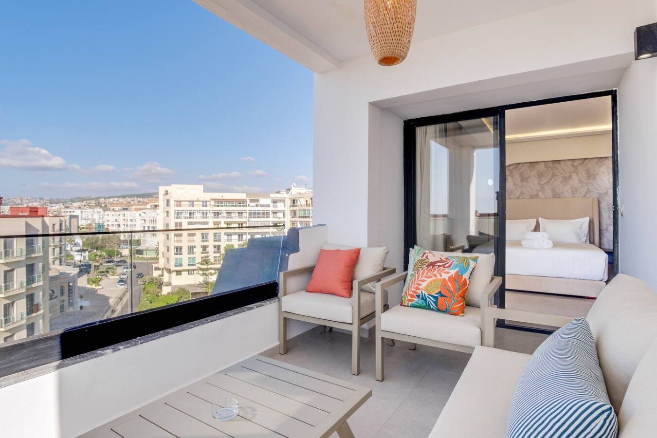 Seafront Malabata Apartment with Balcony View