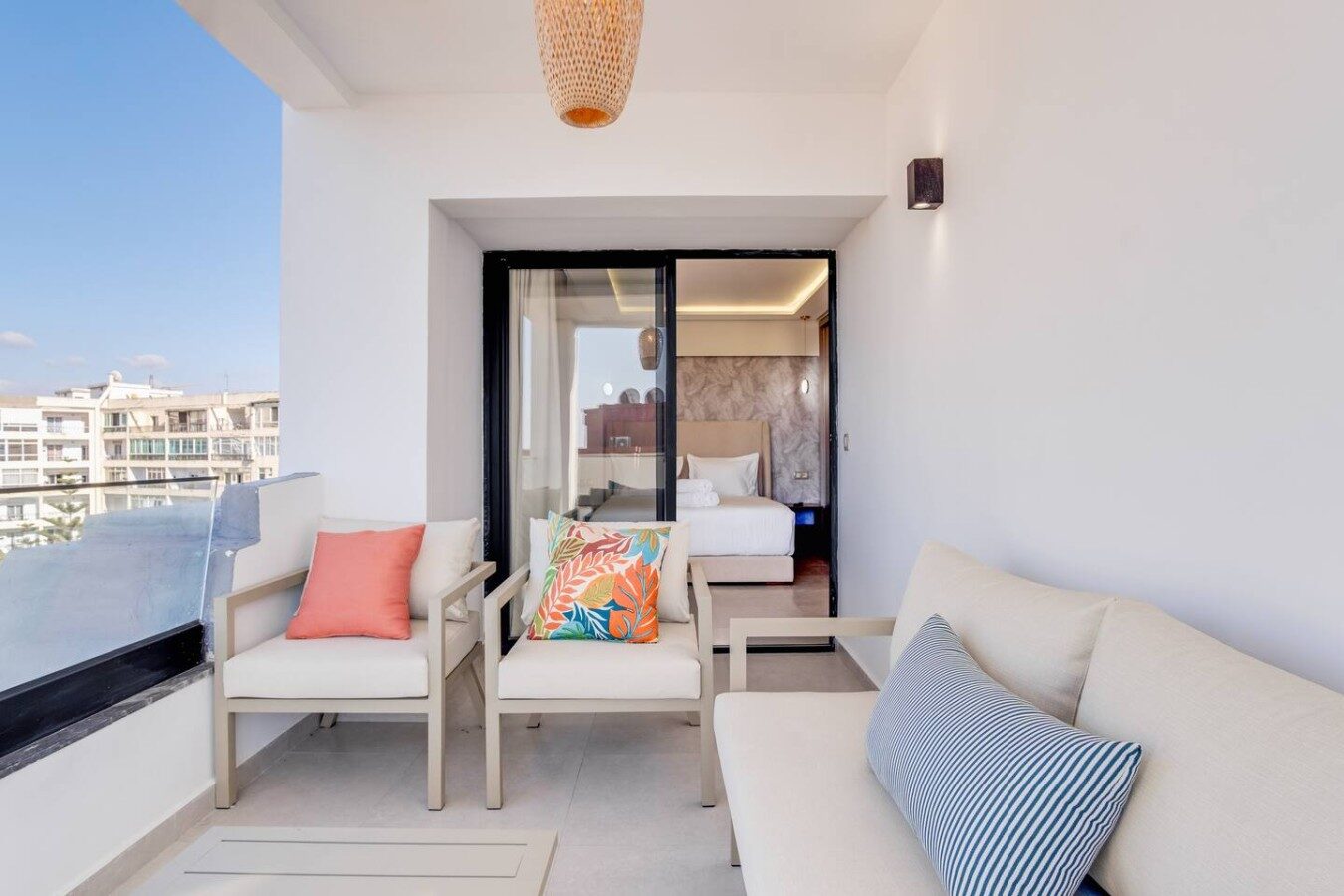Seafront Malabata Apartment with Balcony View