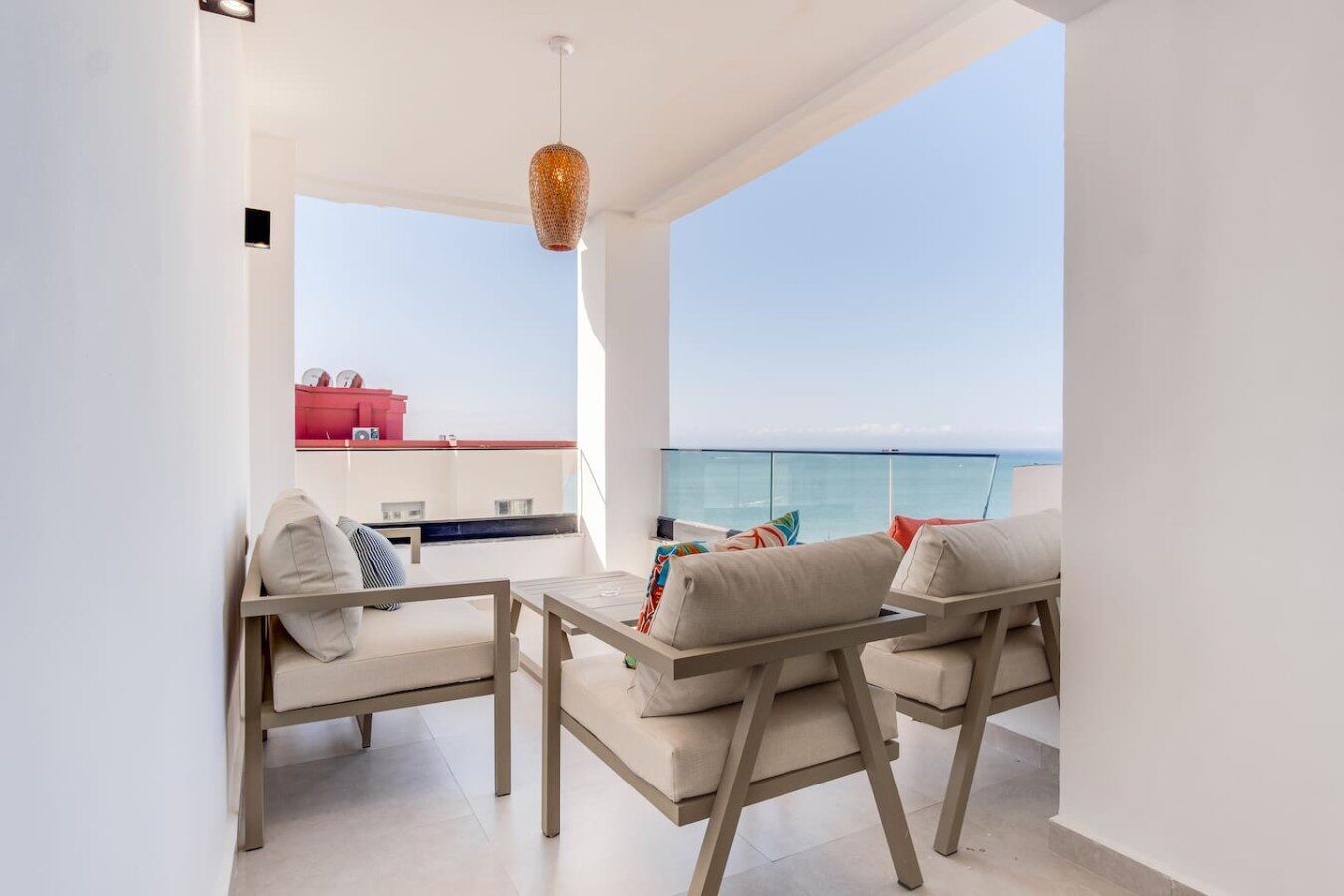 Seafront Malabata Apartment with Balcony View
